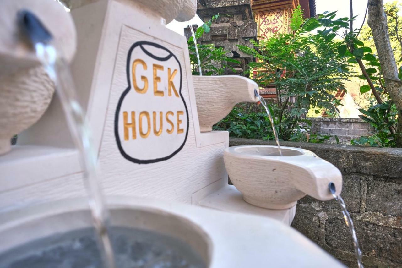 Hotel Gek House Ubud Exterior foto